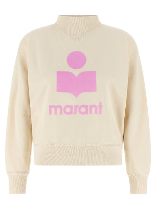 26SS 이자벨마랑에뚜왈 긴팔 티셔츠 SW0003FAD1M04EECPK Neutrals