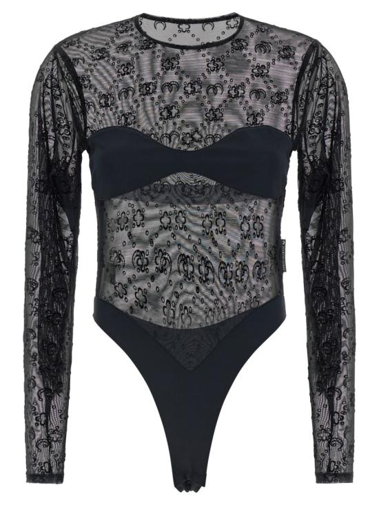 26SS 마린세르 바디수트 티셔츠 WTO474ACJER0005BK99 Black