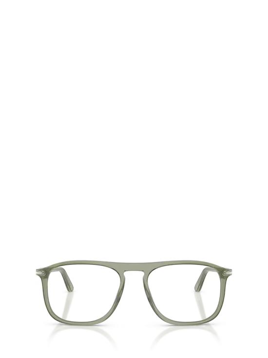 26FW 페르솔 안경 PO3392V 1226 TRANSPARENT GREEN
