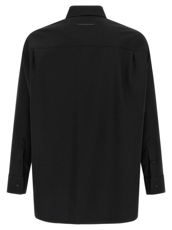 26SS MM6 메종마르지엘라 긴팔 셔츠 SH0DT0040M35733900 Black - MM6 MAISON MARGIELA