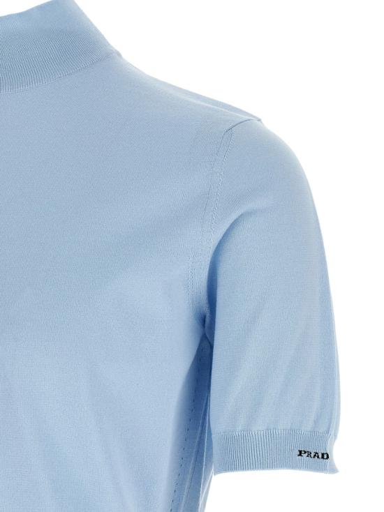 26SS 프라다 터틀넥 UMR681SOOO1811F0012 Blue - PRADA