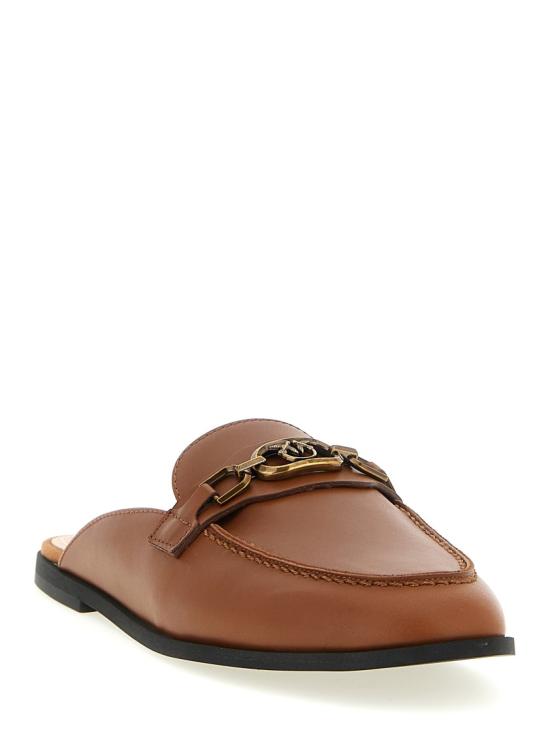 26SS 핑코 뮬/슬리퍼 SD0543P001205 Brown - PINKO
