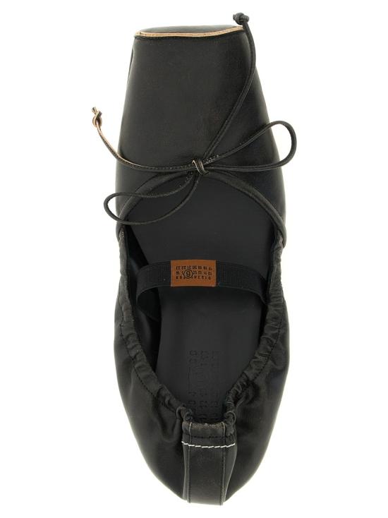 26SS MM6 메종마르지엘라 플랫 슈즈 S66WZ0037P7706HB495 Black - MM6 MAISON MARGIELA