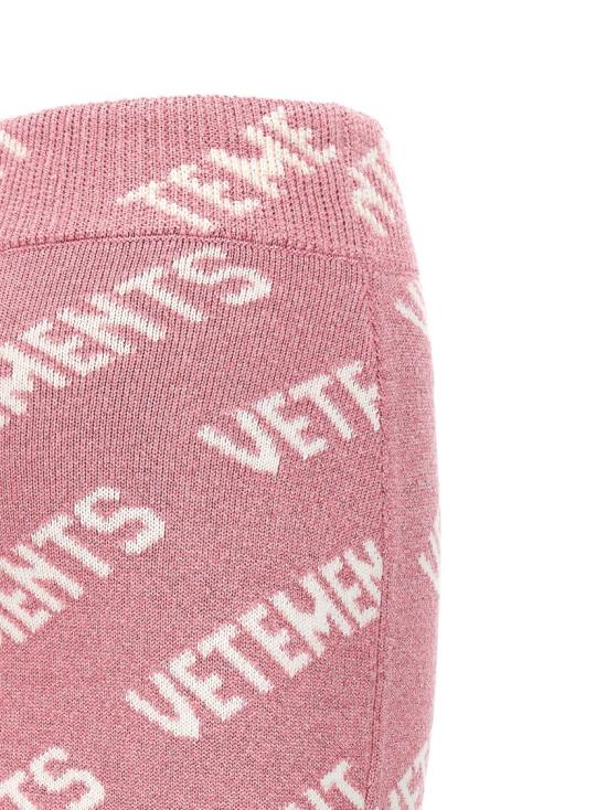  베트멍 미디 스커트 WE64KN905PBABYPINK Pink - VETEMENTS