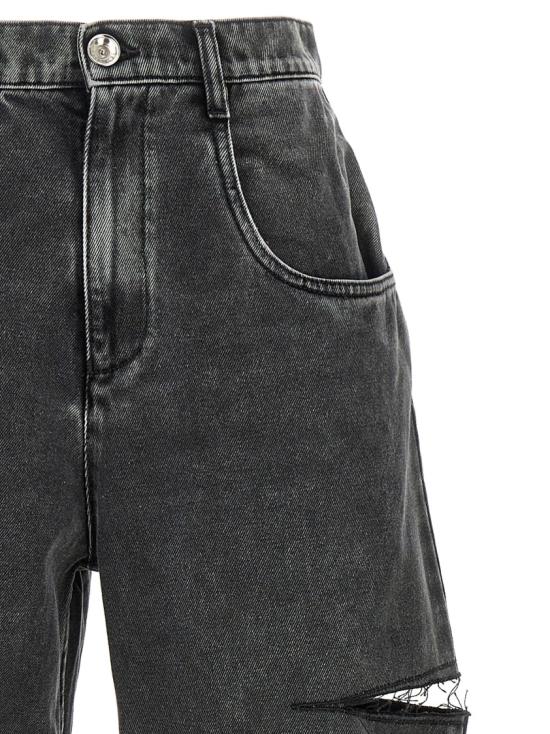 26SS 마르지엘라 컷아웃 진 S51LA0051S30743965 Black - MAISON MARGIELA