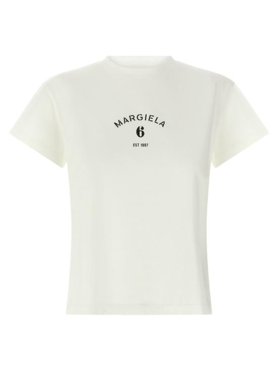 26SS MM6 메종마르지엘라 탑 S62GD0216M20048101 White