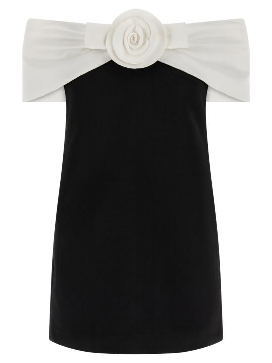 26SS 셀프 포트레이트 숏 원피스 RS26180SBBLACK Black