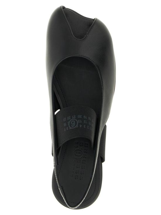 26SS MM6 메종마르지엘라 아나토믹 뉴메릭 슬링백 S59WP0212P3628T8013 Black - MM6 MAISON MARGIELA