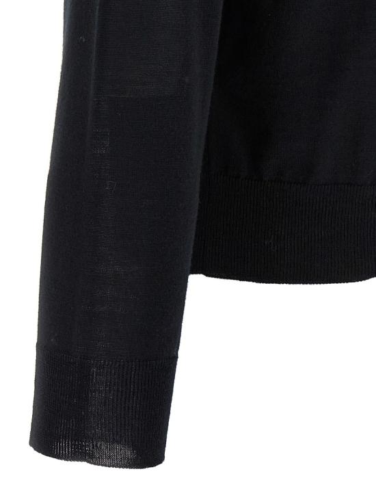 26FW 발렌티노 가라바니 니트웨어 V3KC35GB0U0NO Black - VALENTINO GARAVANI