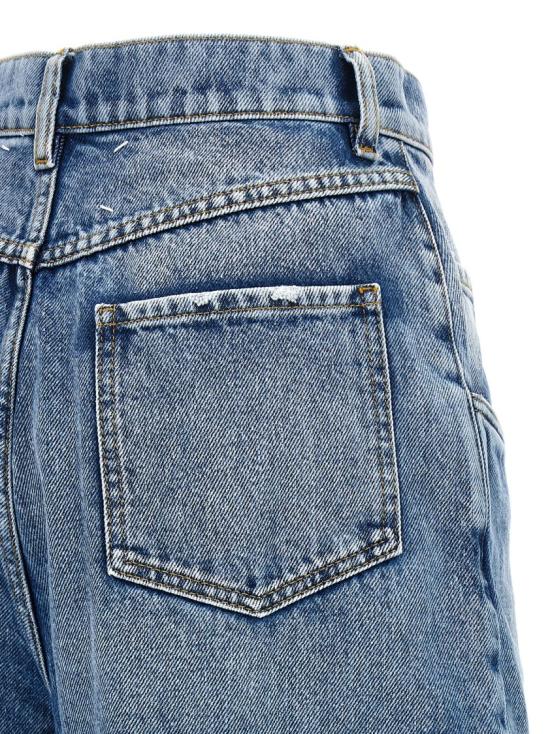 26SS 마르지엘라 코인 슬래쉬 디테일 진 S51LA0051S30513470 Blue - MAISON MARGIELA