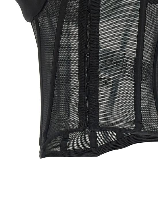 26SS 엘리자베타프랜치 탑 TO05162E2110 Black - ELISABETTA FRANCHI