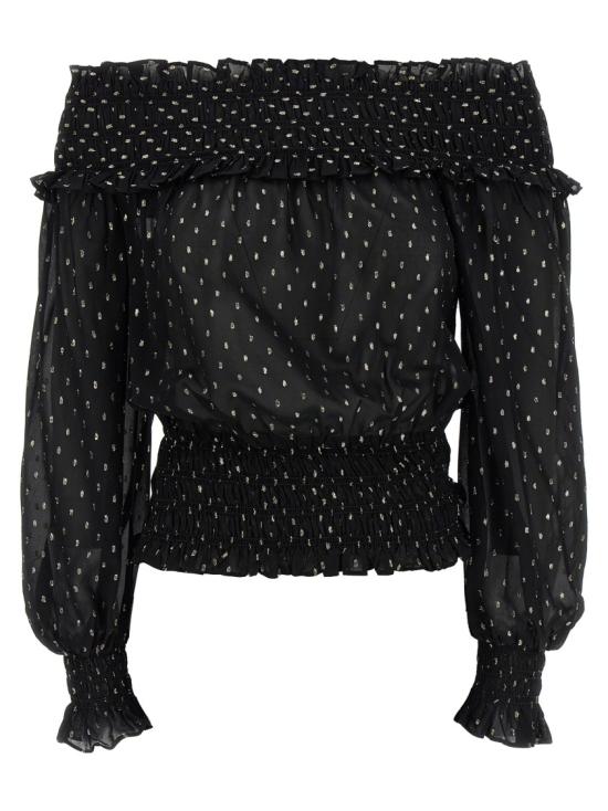 26SS 셀프 포트레이트 블라우스 RS26156TBBBLACK Black