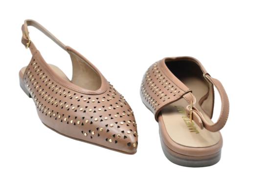 26SS 재닛앤재닛 플랫 슈즈 712A Brown - JANET&JANET