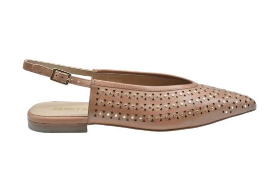 26SS 재닛앤재닛 플랫 슈즈 712A Brown