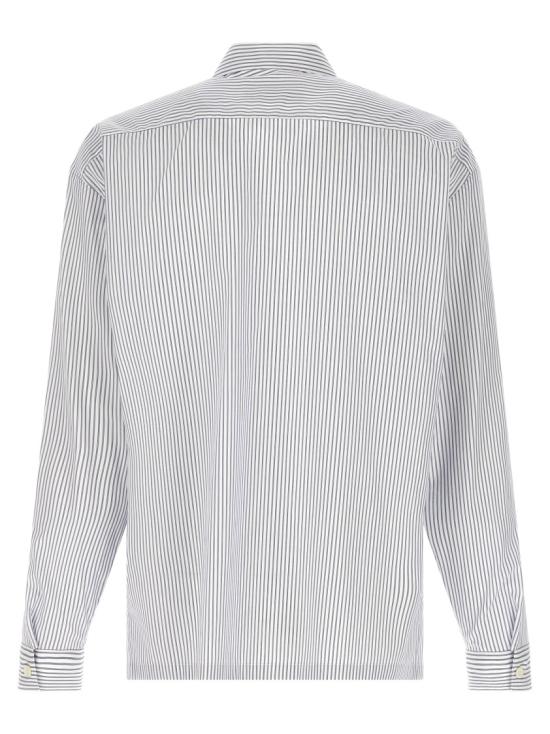 26SS 프라다 코튼 지퍼셔츠 SC855SOOO189FF022X White - PRADA