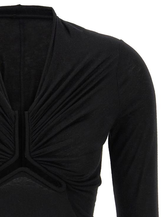 26FW 릭 오웬스 니트웨어 RP02E4266JR09 Black - RICK OWENS