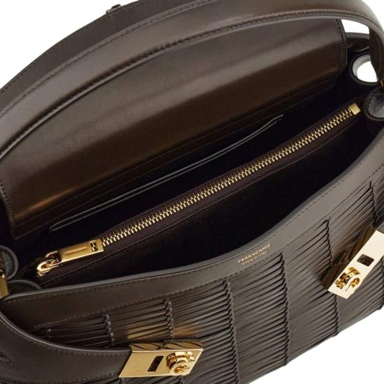 26SS 살바토레 페라가모 숄더백 21A674002 Brown - SALVATORE FERRAGAMO
