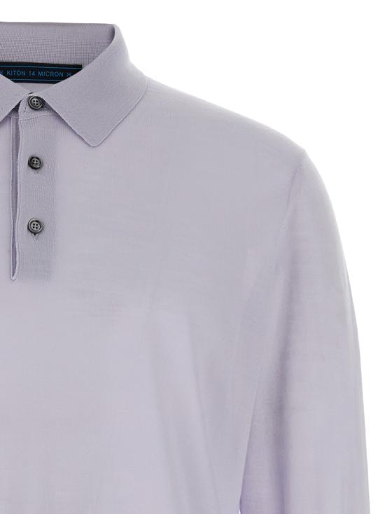 26FW 키톤 폴로 티셔츠 UMK0864K327001 White - KITON