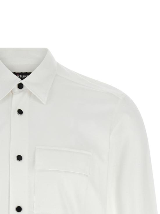 26SS 키톤 긴팔 셔츠 UMCBUBAK06R491200 White - KITON