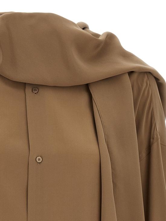 26SS 다크파크 블라우스 WSH24FAC1590090 Brown - DARKPARK