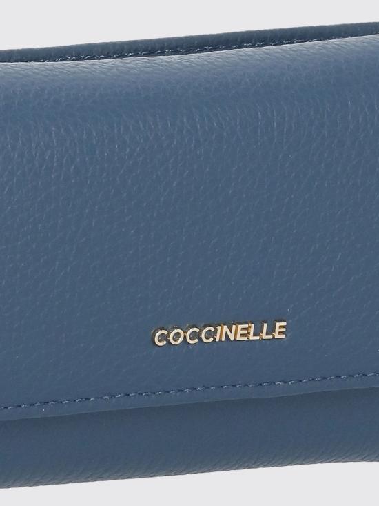 26SS 코치넬리 지갑 E2MW5116601 B27 Blue 1 - COCCINELLE