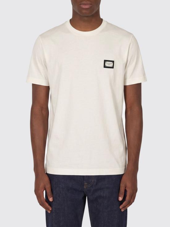 26SS 돌체앤가바나 반팔 티셔츠 G8PT1TG7P1B W0800 White