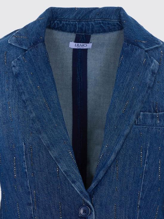 26SS 리우조 자켓 UA6107D0315 78033 Blue - LIU JO