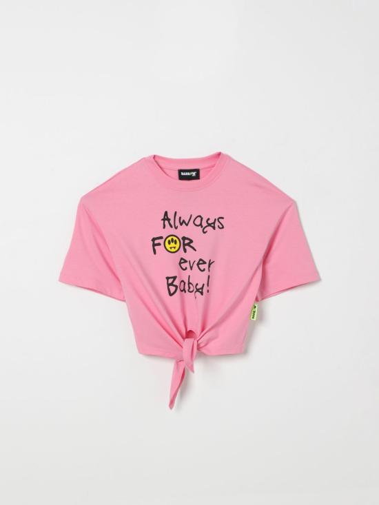 26SS [키즈] 바로우 티셔츠 S6BKJGTH140X BW311 Pink