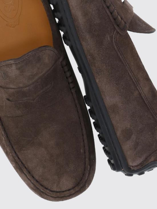 26SS 토즈 시티 고미노 스웨이드 드라이빙 슈즈 XXM76L0JM30RE0 S800 Brown - TODS