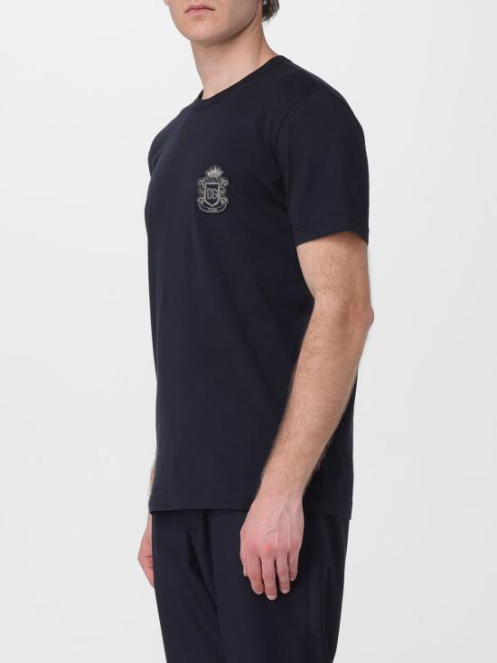 26SS 돌체앤가바나 반팔 티셔츠 G8PT1ZG7PZU B0665 Blue - DOLCE & GABBANA