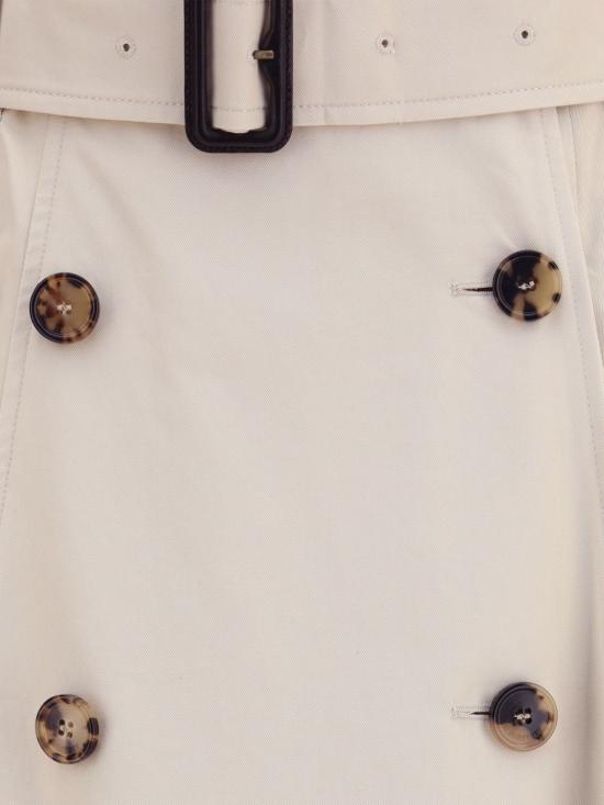 26SS 버버리 개버딘 트렌치 미디 스커트 8126613 Beige - BURBERRY