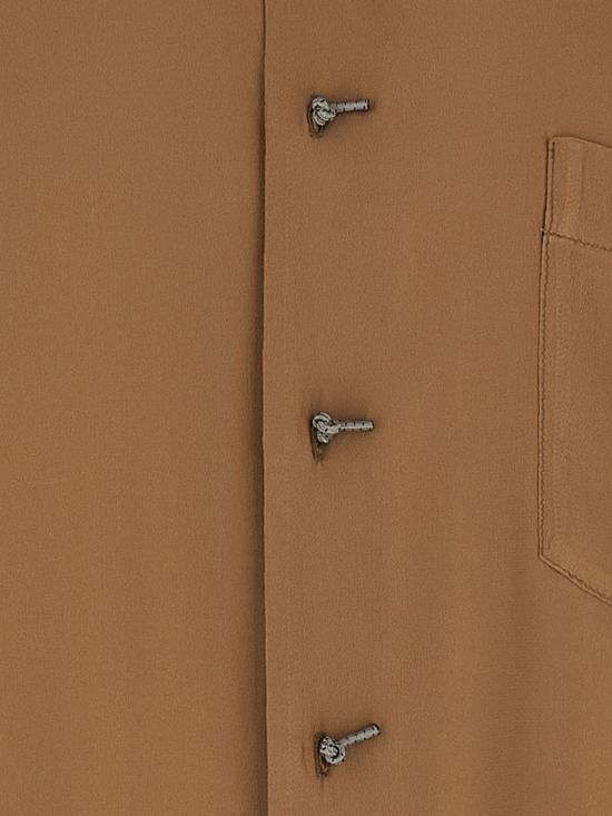 26SS 마리아노 긴팔 셔츠 MGSS26SR01870 6074 Brown - MAGLIANO