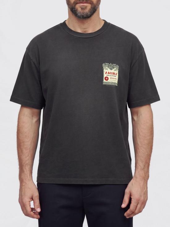 26SS 아미리 반팔 티셔츠 AMTOJR1105 001 Black