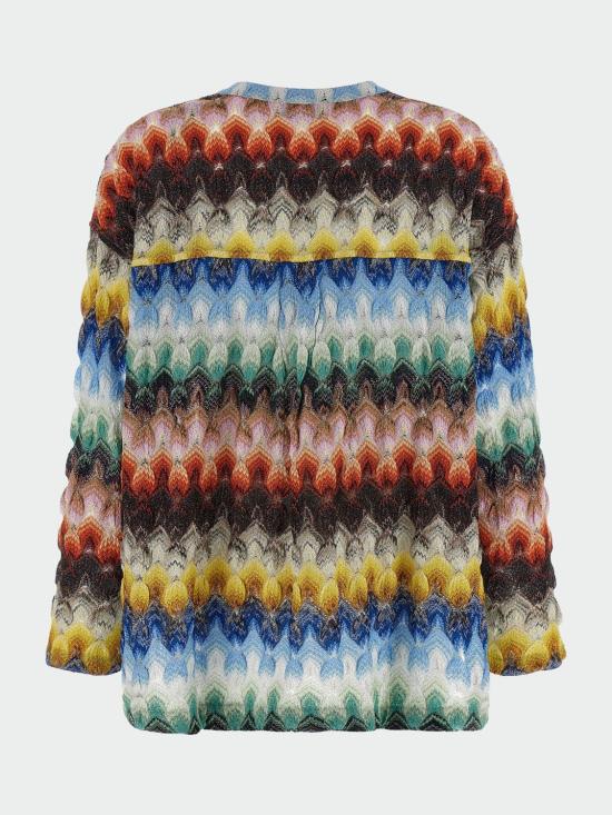 26SS 미소니 긴팔 티셔츠 DS26SJ01BR015J SMSNV Multicolor - MISSONI
