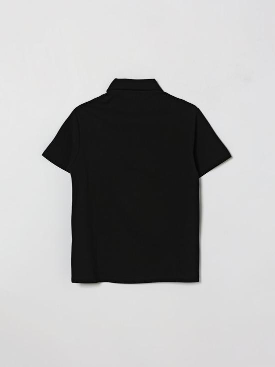 26SS [키즈] 발망 폴로 셔츠 BY8Q01Z3658 930NE Black - BALMAIN