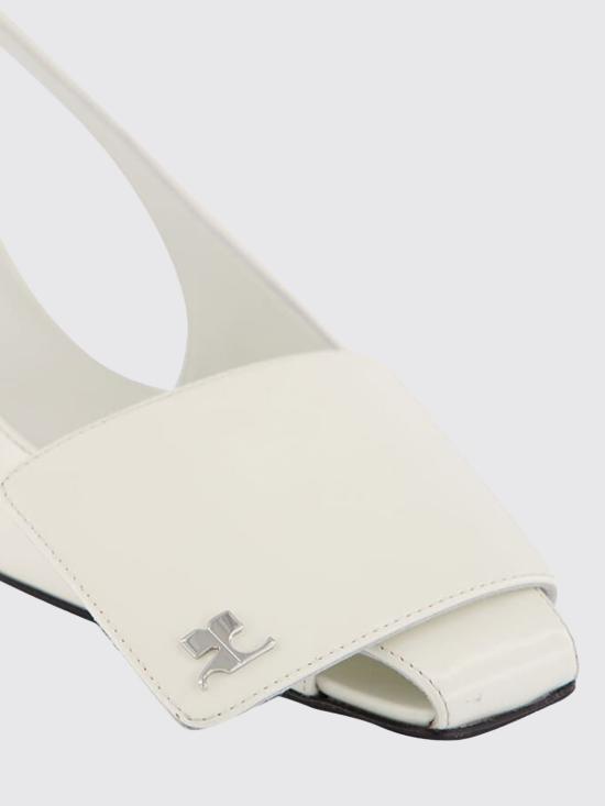 26SS 쿠레쥬 힐/펌프스 126SPP052CV0033 0001 White - COURREGES