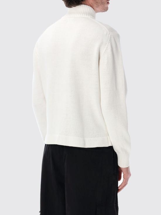 26SS 씨피 컴퍼니 스웨터 20CMKN092A110058A 103 White - C.P. COMPANY
