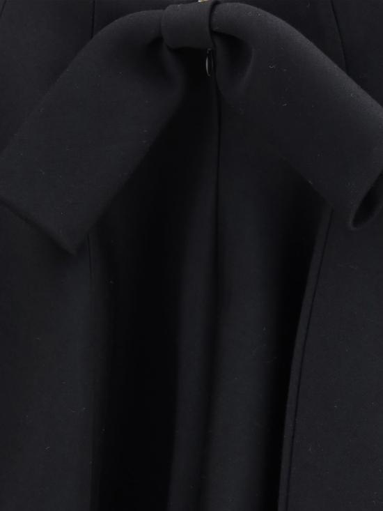 26SS 발렌시아가 롱 원피스 872115TUQ03 1000 Black - BALENCIAGA