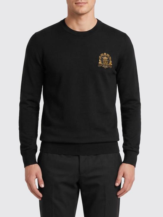 26SS 돌체앤가바나 스웨터 GXX02ZJDVG8 N0000 Black