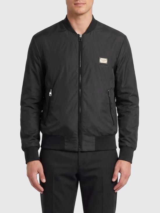 26SS 돌체앤가바나 봄버 자켓 G9ABPTG7P1E N0000 Black