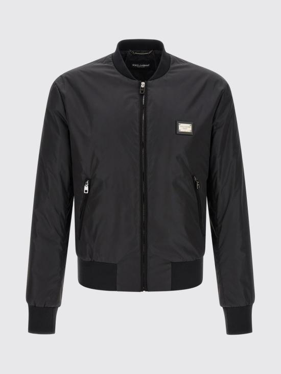 26SS 돌체앤가바나 봄버 자켓 G9ABPTG7P1E N0000 Black - DOLCE & GABBANA