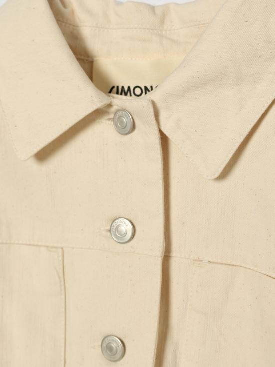 26SS [키즈] 시모네타 캐주얼 자켓 SY2A27D0112 105BC Ivory - SIMONETTA