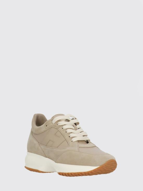 26SS 호간 플랫 슈즈 HXW7130GC60UHC 0RWJ Beige - HOGAN