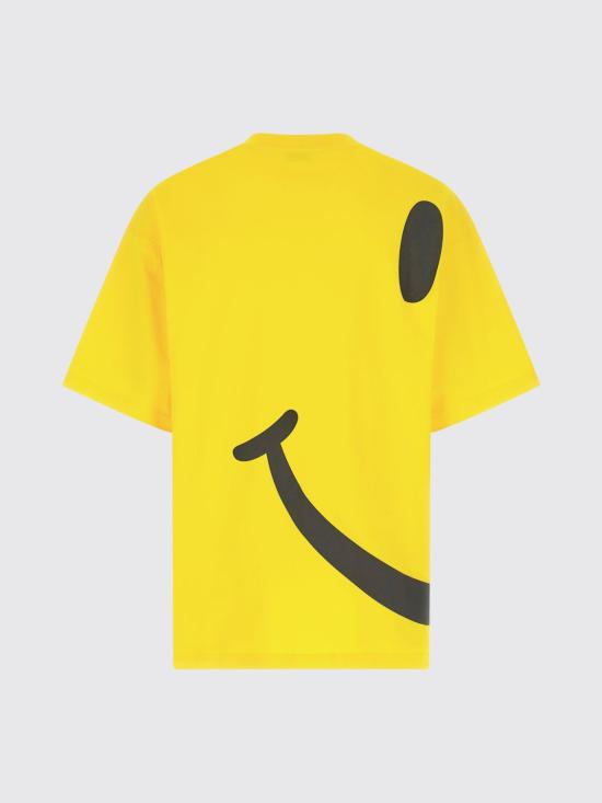 26SS 모스키노 반팔 티셔츠 07080241 1027 Yellow - MOSCHINO