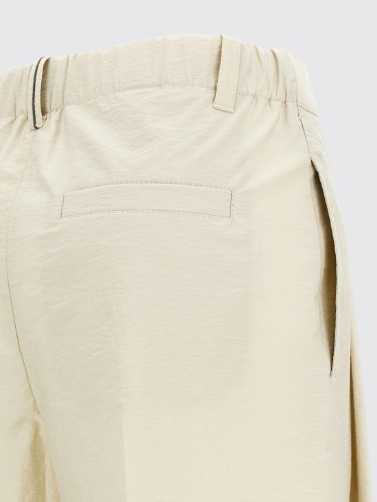 26SS 브루넬로 쿠치넬리 팬츠 M0F79P9189 C9593 White - BRUNELLO CUCINELLI