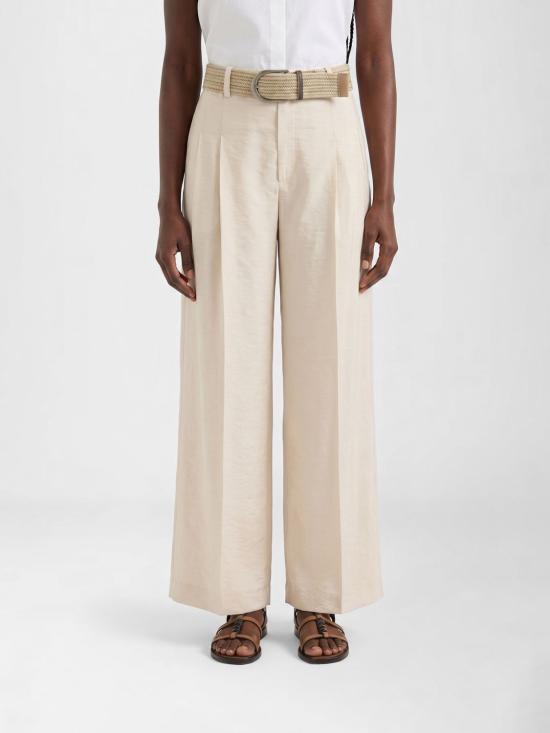 26SS 브루넬로 쿠치넬리 팬츠 M0F79P9189 C9593 White