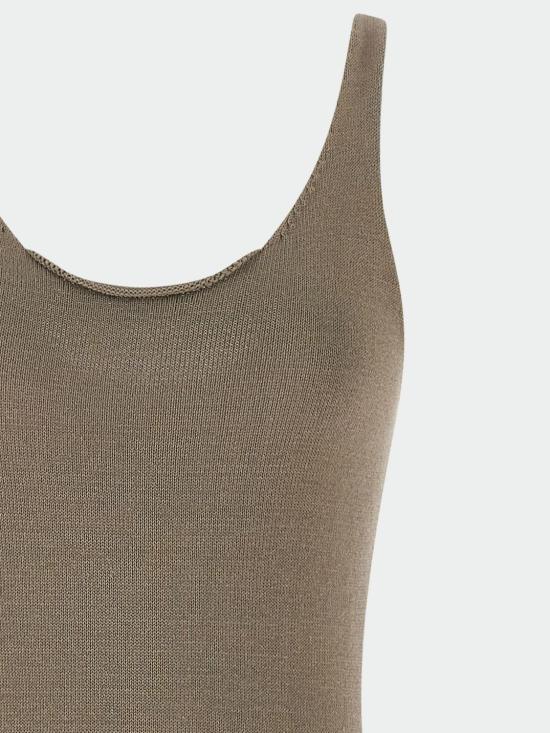 26SS 엔타이어 스튜디오 롱 원피스 ESSS26DR01252 0019 Beige - ENTIRE STUDIOS