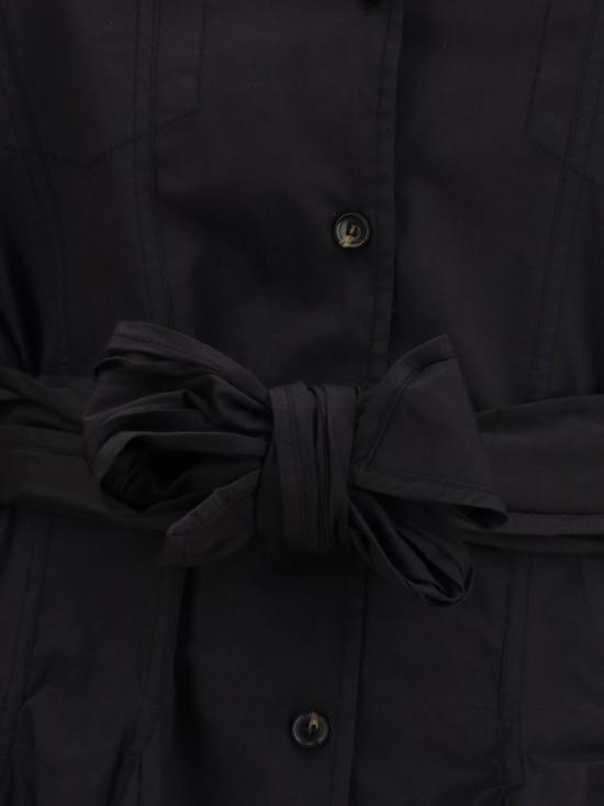 26SS 가니 롱 원피스 A1030479 099 Black - GANNI