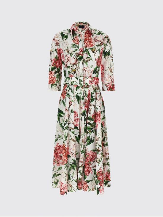 26SS 사만다 성 롱 원피스 ABELIADRESS WHITECORAL Fa01 - SAMANTHA SUNG