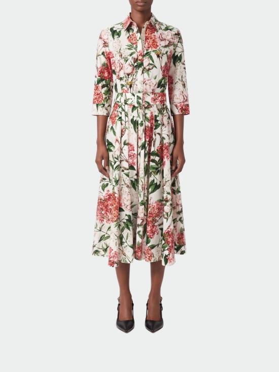 26SS 사만다 성 롱 원피스 ABELIADRESS WHITECORAL Fa01